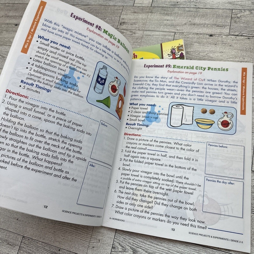 WORKBOOKS Lot of 2 Fun Skill Builders - Science Insects Bugs - Grades 2-3 - NEW - Picture 3 of 15